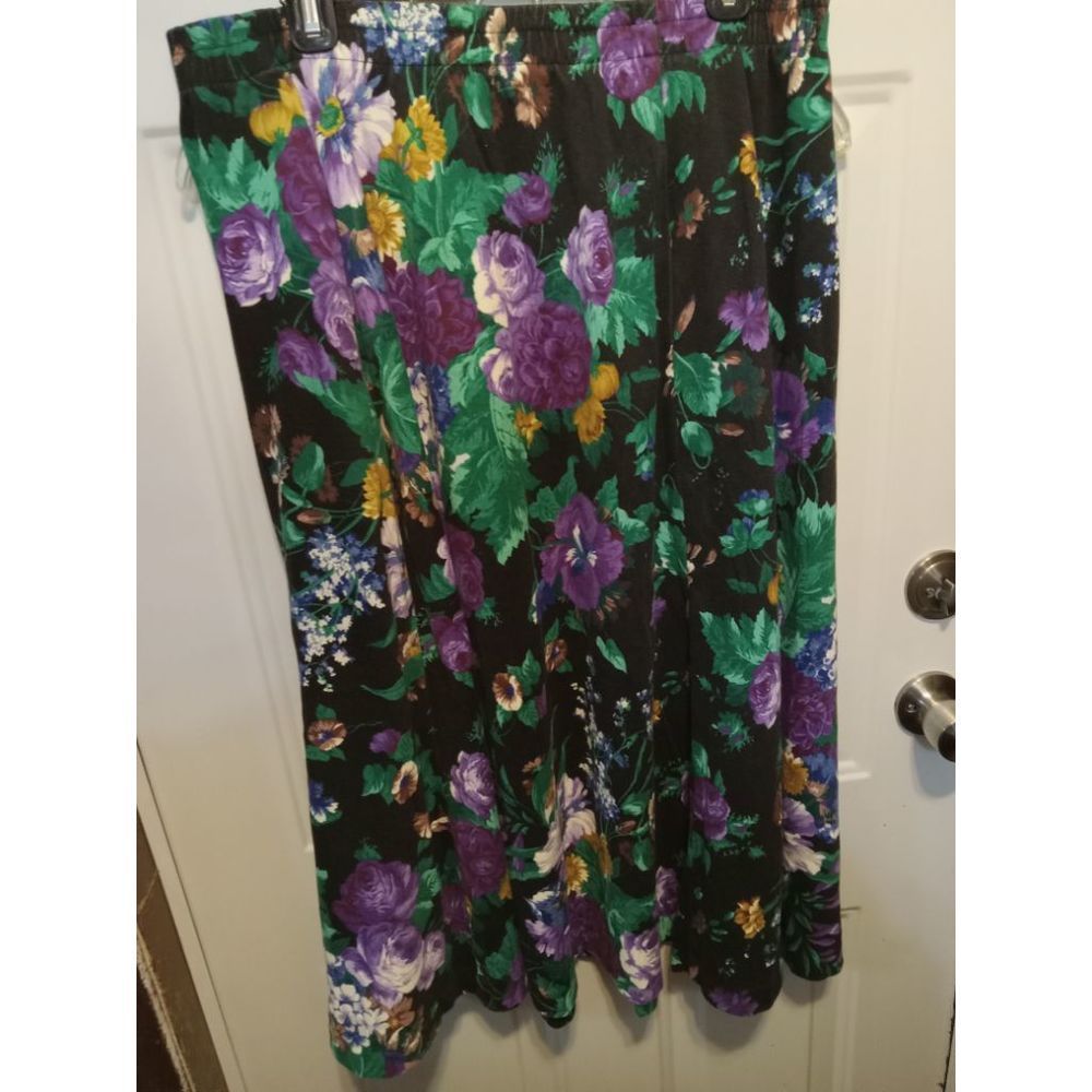 Sharon Anthony fForal‎ Print Skirt Women's Size 20